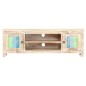 vidaXL Mueble para TV de madera maciza de acacia rugosa 120x30x40 cm vidaXL Mueble para TV de madera maciza de acacia rugosa 120x30x40 cm