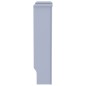 vidaXL Cubierta para radiador MDF gris 205 cm vidaXL Cubierta para radiador MDF gris 205 cm