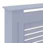 vidaXL Cubierta para radiador MDF gris 205 cm vidaXL Cubierta para radiador MDF gris 205 cm