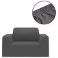 vidaXL Funda elástica para sillón poliéster jersey antracita vidaXL Funda elástica para sillón poliéster jersey antracita