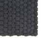 vidaXL Alfombra rectangular algodón antracita 180x250 cm vidaXL Alfombra rectangular algodón antracita 180x250 cm