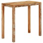 vidaXL Mesa alta de bar madera maciza reciclada 112x55x108 cm vidaXL Mesa alta de bar madera maciza reciclada 112x55x108 cm