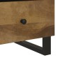 vidaXL Mesita de noche madera maciza mango y madera contrachapada vidaXL Mesita de noche madera maciza mango y madera contrachapada