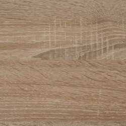 FMD Estantería de pared con 9 compartimentos color roble