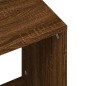 vidaXL Mesas de centro apilables 2 pzas madera ingeniería roble marrón vidaXL Mesas de centro apilables 2 pzas madera ingeniería roble marrón