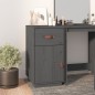 vidaXL Armario de escritorio madera maciza de pino gris 40x50x75 cm vidaXL Armario de escritorio madera maciza de pino gris 40x50x75 cm