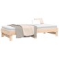 vidaXL Sofá cama extraíble madera maciza de pino 2x(100x200) cm vidaXL Sofá cama extraíble madera maciza de pino 2x(100x200) cm