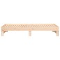 vidaXL Sofá cama extraíble madera maciza de pino 2x(100x200) cm vidaXL Sofá cama extraíble madera maciza de pino 2x(100x200) cm