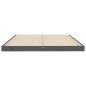 vidaXL Estructura de cama de madera maciza de pino gris 140x190 cm vidaXL Estructura de cama de madera maciza de pino gris 140x190 cm