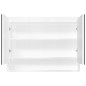 vidaXL Armario de baño con espejo MDF blanco brillante 80x15x60 cm vidaXL Armario de baño con espejo MDF blanco brillante 80x15x60 cm