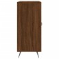 vidaXL Aparador de madera de ingeniería marrón roble 90x34x80 cm vidaXL Aparador de madera de ingeniería marrón roble 90x34x80 cm