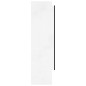 vidaXL Armario de baño con espejo MDF blanco brillante 80x15x60 cm vidaXL Armario de baño con espejo MDF blanco brillante 80x15x60 cm