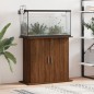 vidaXL Soporte para acuario madera ingeniería marrón roble 81x36x73 cm