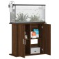 vidaXL Soporte para acuario madera ingeniería marrón roble 81x36x73 cm
