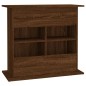 vidaXL Soporte para acuario madera ingeniería marrón roble 81x36x73 cm
