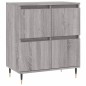vidaXL Aparadores 3 uds madera contrachapada gris Sonoma vidaXL Aparadores 3 uds madera contrachapada gris Sonoma