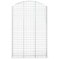 vidaXL Cesta gaviones forma arco hierro galvanizado 150x30x220/240 cm vidaXL Cesta gaviones forma arco hierro galvanizado 150x30x220/240 cm
