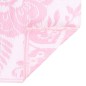 vidaXL Alfombra de exterior PP rosa 120x180 cm vidaXL Alfombra de exterior PP rosa 120x180 cm