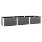 vidaXL Arriate de jardín WPC gris 300x100x54 cm vidaXL Arriate de jardín WPC gris 300x100x54 cm