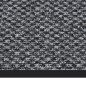 vidaXL Felpudo gris 90x150 cm vidaXL Felpudo gris 90x150 cm