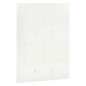 vidaXL Biombo divisor de 3 paneles acero blanco 120x180 cm vidaXL Biombo divisor de 3 paneles acero blanco 120x180 cm