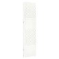 vidaXL Biombo divisor de 3 paneles acero blanco 120x180 cm vidaXL Biombo divisor de 3 paneles acero blanco 120x180 cm