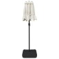 vidaXL Sombrilla doble con luces LED blanco arena 316x240 cm vidaXL Sombrilla doble con luces LED blanco arena 316x240 cm