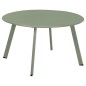 ProGarden Mesa auxiliar verde mate 70x40 cm ProGarden Mesa auxiliar verde mate 70x40 cm