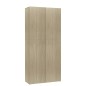 vidaXL Mueble zapatero madera contrachapada color roble 80x35,5x180 cm vidaXL Mueble zapatero madera contrachapada color roble 80x35,5x180 cm