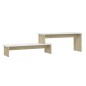 vidaXL Mueble para TV madera contrachapada roble y blanco 180x30x43 cm vidaXL Mueble para TV madera contrachapada roble y blanco 180x30x43 cm