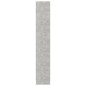 vidaXL Estantería de 4 niveles contrachapada gris hormigón 40x24x142cm vidaXL Estantería de 4 niveles contrachapada gris hormigón 40x24x142cm
