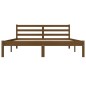 vidaXL Estructura de cama madera maciza de pino marrón miel 150x200 cm