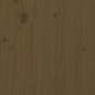 vidaXL Estructura de cama madera maciza de pino marrón miel 150x200 cm