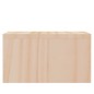 vidaXL Soporte para monitor madera maciza de pino 50x27x15 cm