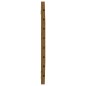 vidaXL Cabecero cama pared madera maciza pino marrón miel 96x3x63 cm