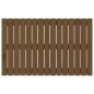 vidaXL Cabecero cama pared madera maciza pino marrón miel 95,5x3x60 cm vidaXL Cabecero cama pared madera maciza pino marrón miel 95,5x3x60 cm