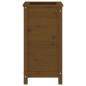 vidaXL Jardinera madera maciza de pino marrón miel 40x40x78 cm vidaXL Jardinera madera maciza de pino marrón miel 40x40x78 cm