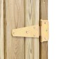 vidaXL Caseta herramientas jardín madera pino impregnada 135x60x123 cm vidaXL Caseta herramientas jardín madera pino impregnada 135x60x123 cm