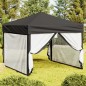 vidaXL Carpa para fiestas plegable con paredes gris antracita 3x3 m vidaXL Carpa para fiestas plegable con paredes gris antracita 3x3 m