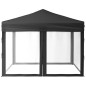 vidaXL Carpa para fiestas plegable con paredes gris antracita 3x3 m vidaXL Carpa para fiestas plegable con paredes gris antracita 3x3 m