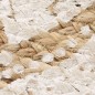 vidaXL Alfombra redonda 120 cm yute trenzado estampado vidaXL Alfombra redonda 120 cm yute trenzado estampado