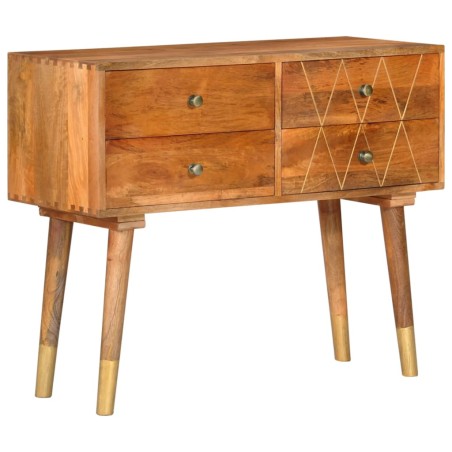 vidaXL Aparador de madera maciza de mango 85x40x70 cm