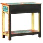vidaXL Mesa consola pintada a mano madera maciza de mango 80x35x75 cm vidaXL Mesa consola pintada a mano madera maciza de mango 80x35x75 cm