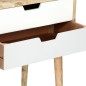 vidaXL Mesita de noche de madera maciza de mango 47x35x59 cm vidaXL Mesita de noche de madera maciza de mango 47x35x59 cm