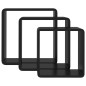 vidaXL Estantes cubo de pared 3 unidades MDF negro vidaXL Estantes cubo de pared 3 unidades MDF negro