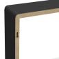 vidaXL Estantes cubo de pared 3 unidades MDF negro vidaXL Estantes cubo de pared 3 unidades MDF negro