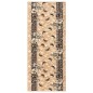 vidaXL Alfombra de pasillo BCF beige 100x250 cm vidaXL Alfombra de pasillo BCF beige 100x250 cm