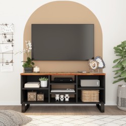 vidaXL Mueble de TV madera reciclada madera contrachapada 100x33x46cm