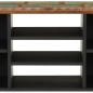 vidaXL Mueble de TV madera reciclada madera contrachapada 100x33x46cm