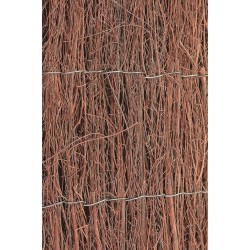 Nature Valla cañizo de jardín de brezo 1,5x3 m 3 cm de grosor
